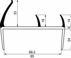 TESNILO PVC 65 66 5,0m