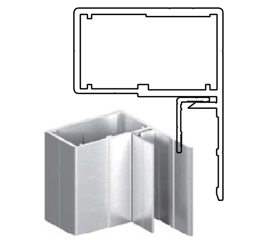 PROFIL L 26x15,5 PRITRDILNI ZA PANEL
