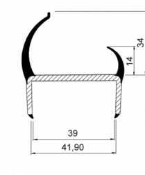 TESNILO PVC 39 42 5,0m