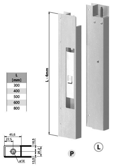 ZAPIRALO ALU EUROCLIP 300 - DESNO