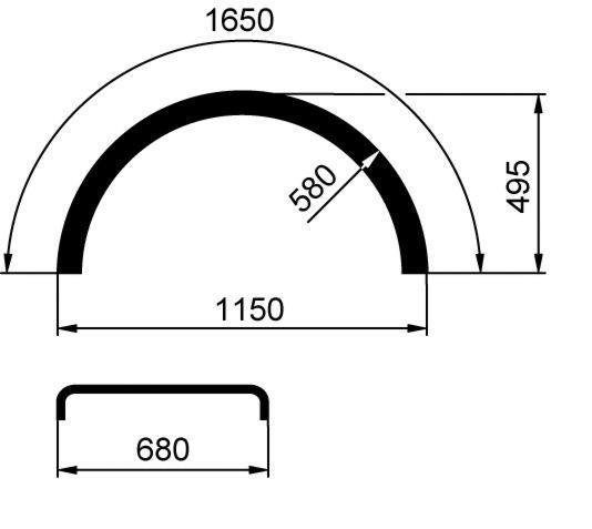 BLATNIK PVC 680X1150X1650