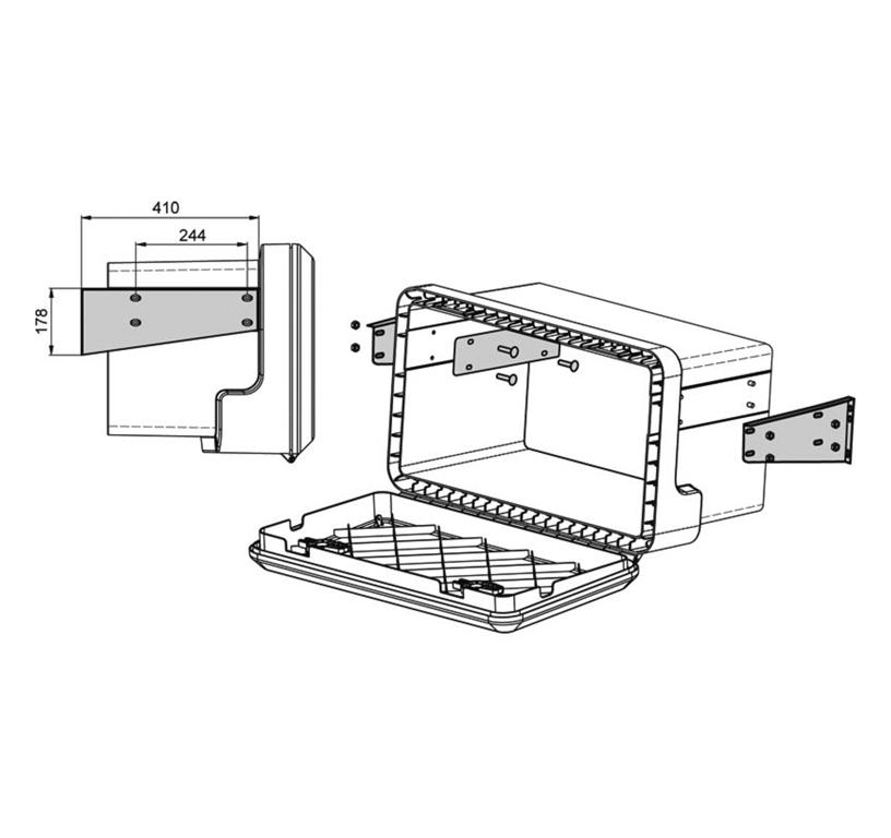 NOSILEC ZA ZABOJ DAKEN Zn 120/200L