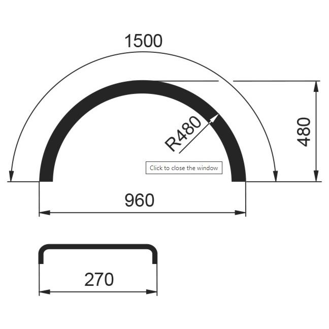 BLATNIK 270X960X1500