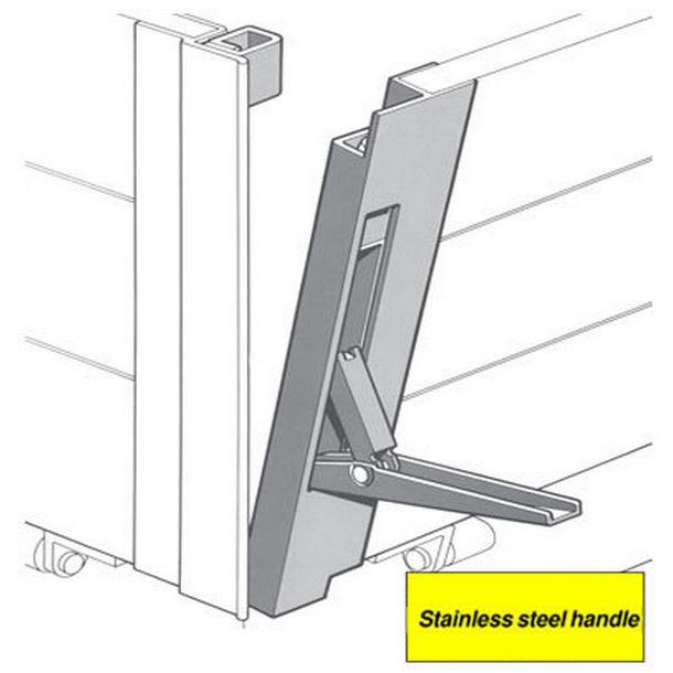 ZAPIRALO ALU PLANAE 400 - LEVO INOX