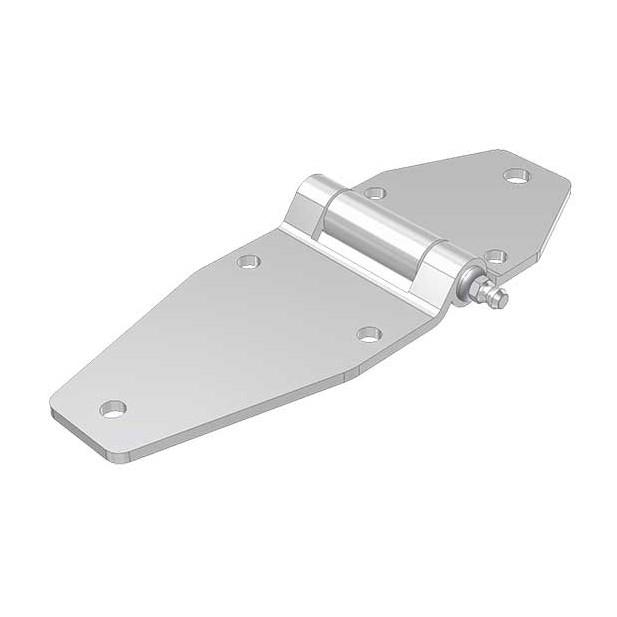 TEČAJ PLOŠČATI INOX 185
