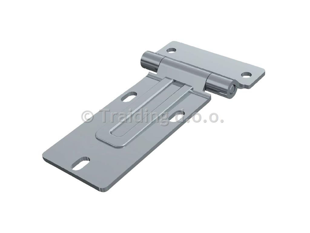 TEČAJ FURGONSKI 132mm - INOX