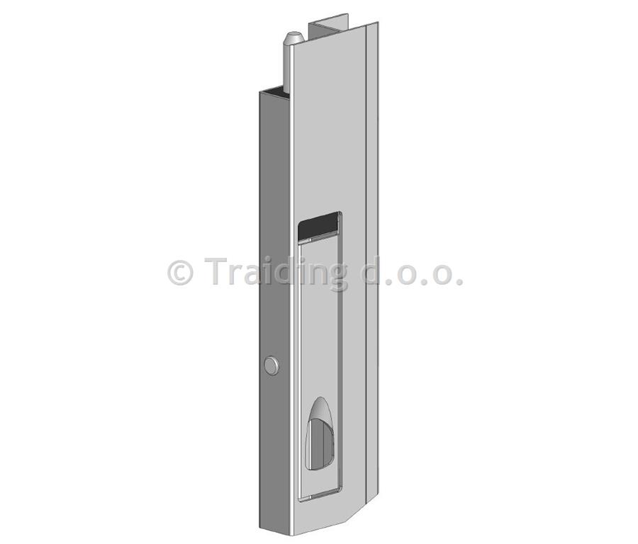 ZAPIRALO ALU 412-01 400 - LEVO INOX