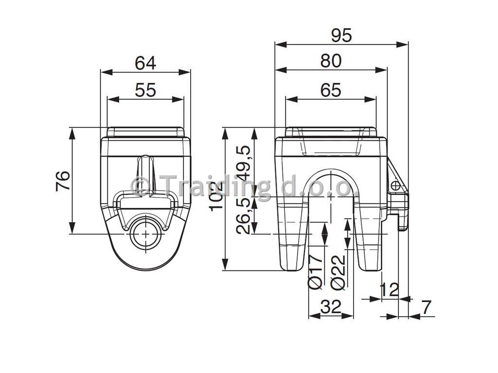 PODPORA VILICE KIPERSKE fi20-17