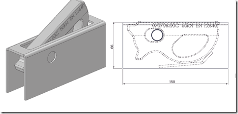 RINKA BOX VRTLJIVA 150x66x37mm