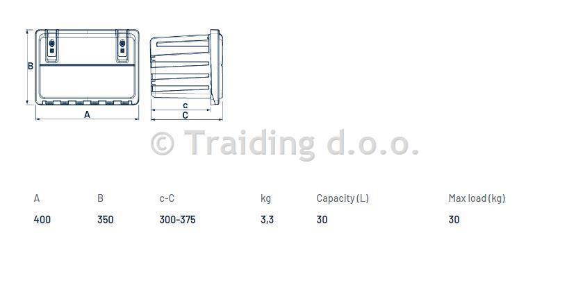 ZABOJ ZA ORODJE M. TRUCKER 400X350X300