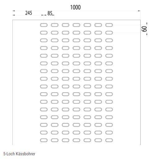 PROFIL PODA PERFORIRANKASSBOHRER/FE