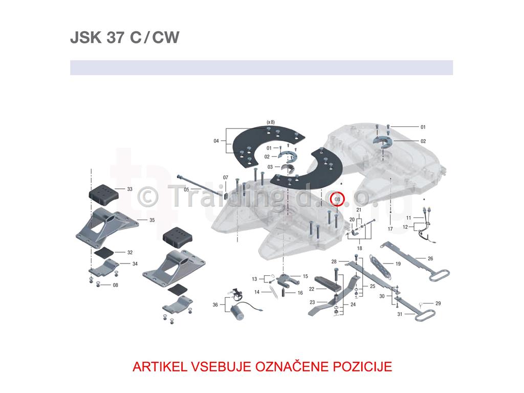 VIJAK SEDLA SK 2121-15