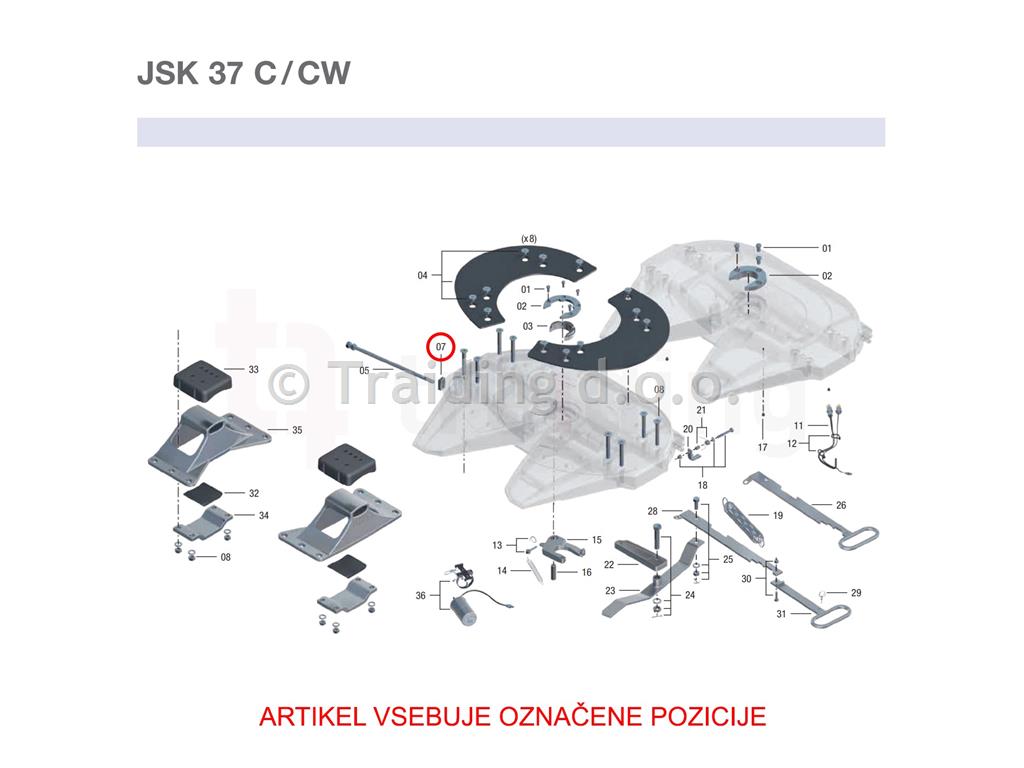 PODLOŽKA SK 3205-07
