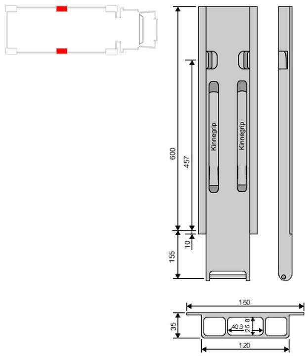 STEBER K20 AL 600 SREDNJI