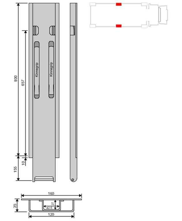 STEBER K20 FE 800 SREDNJI 1xZP