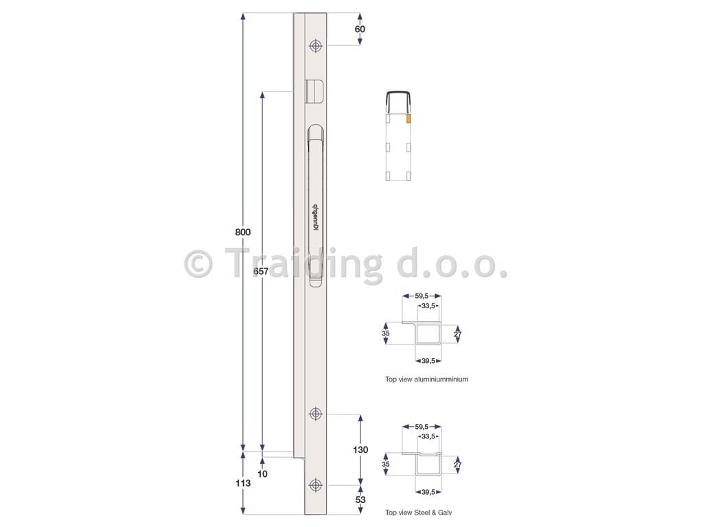 STEBER K20 FE 800 PREDNJI 1xZP DESNI