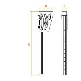 NOSILEC BOČNE ZAŠČITE MAGNELIS 710mm