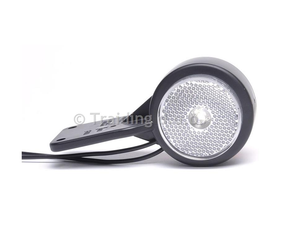 LUČ VISEČA BELO/RDEČA LED 12-24V 0,5mD