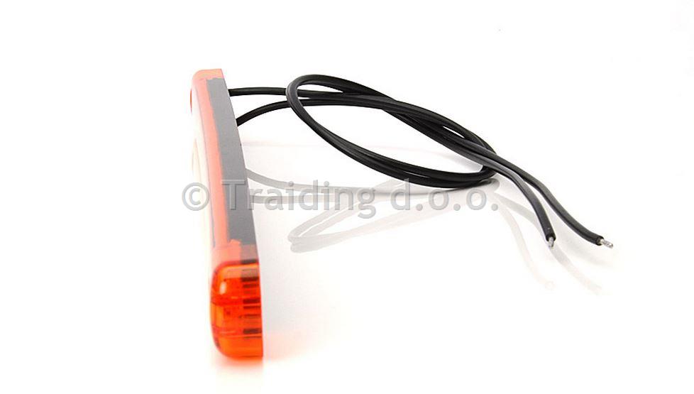 LUČ POZICIJSKA LED ORANŽNA 12/24V