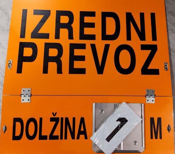TABLA IZREDNI PREVOZ S ŠTEV 60X62/40cm